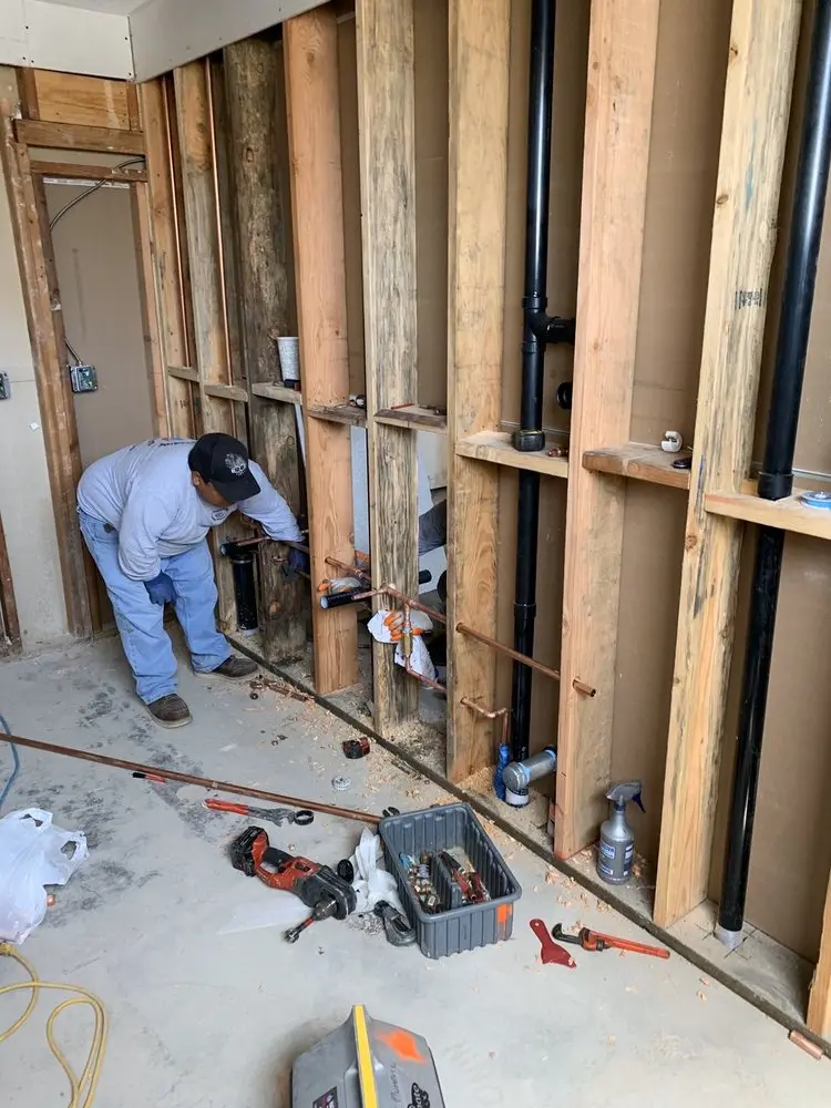 Commercial rough-in plumbing for Trenchless Sewer Repair in Gary Creek